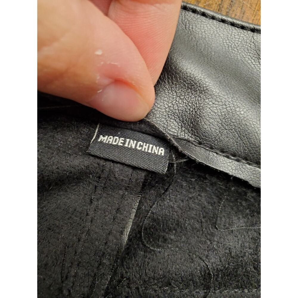 Women's BlankNYC "The Baxter" Black Faux Leather Pleather Pants | Size 26 - Picture 11 of 11